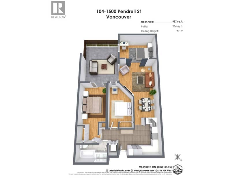 104 1500 PENDRELL STREET, Vancouver, photo 6