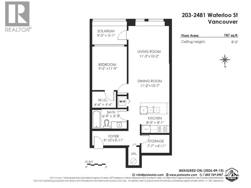 203 2481 WATERLOO STREET, Vancouver, photo 2