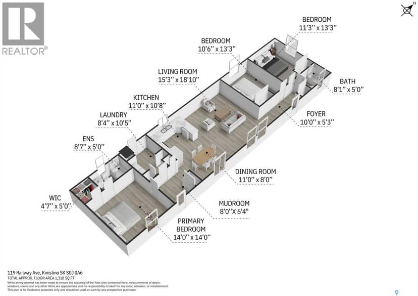 119 Railway AVENUE, Kinistino, photo 3