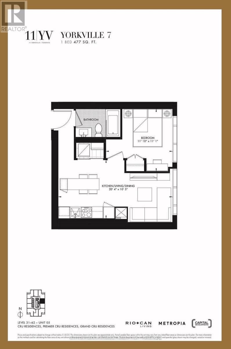 3505 - 11 Yorkville Avenue, Toronto, photo 2