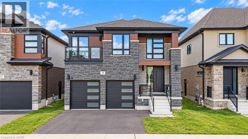31 JACOB DETWEILLER Drive, Kitchener