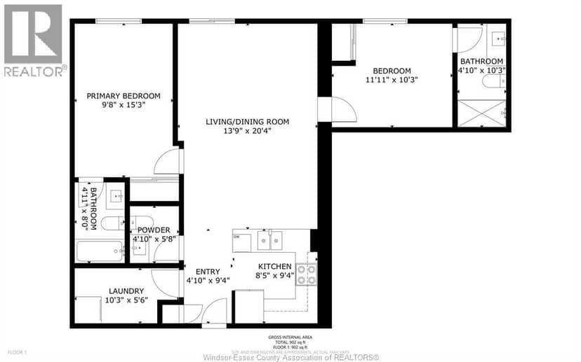 1675 BANWELL ROAD Unit# 705 — photo 40 of 40