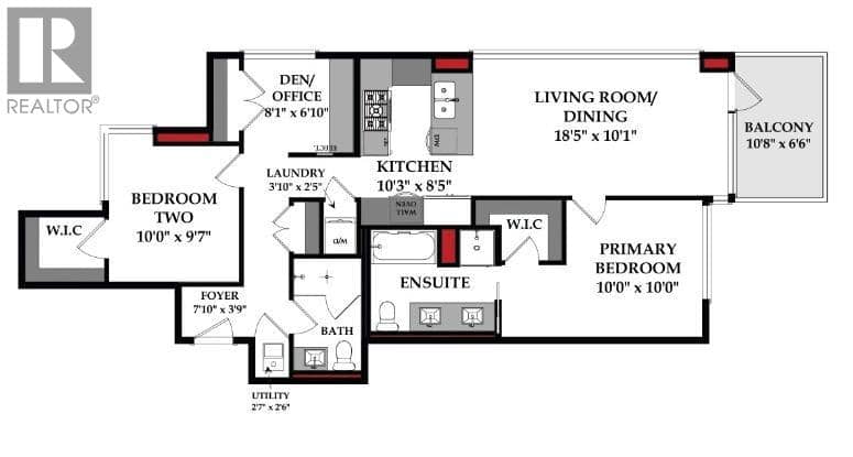 2201, 1025 5 Avenue SW, Calgary, photo 5