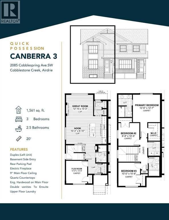 2085 Cobblespring Avenue SW, Airdrie, photo 2