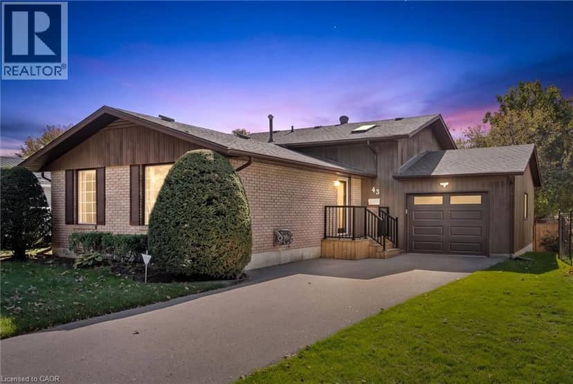 43 LEWIS Crescent, Kitchener