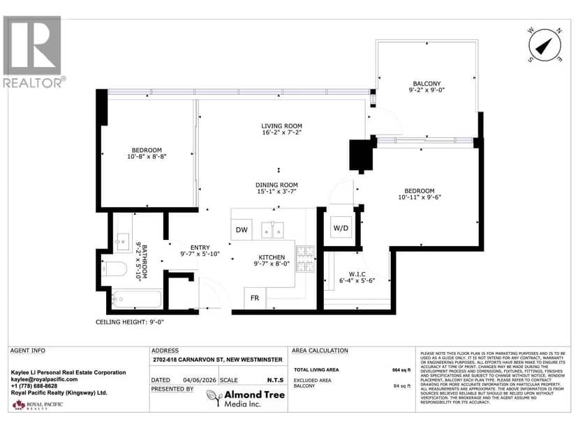 2702 618 CARNARVON STREET, New Westminster, photo 3
