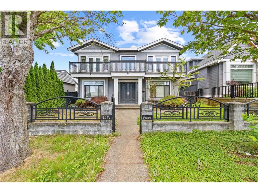 4581 PARKER STREET, Burnaby