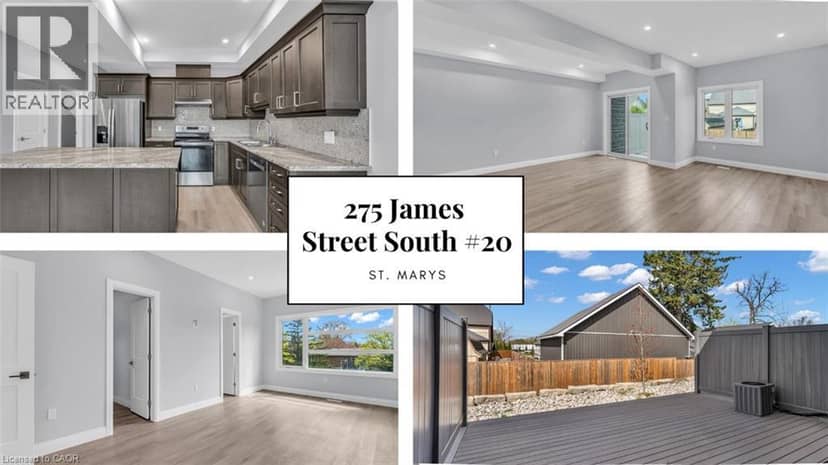275 JAMES Street S Unit# 20, St. Marys